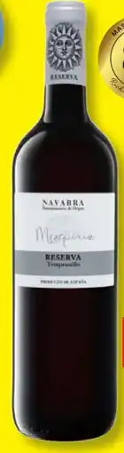 Lidl Navarra Mezquiriz Tempranillo Reserva Angebot