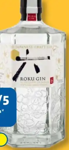 Lidl Roku The Japanese Craft Gin Angebot