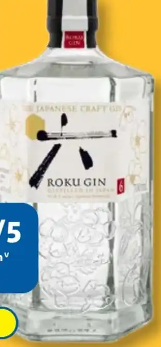 Lidl Roku The Japanese Craft Gin Angebot