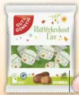E-Center Gut & Günstig Blätterkrokant-Eier Angebot