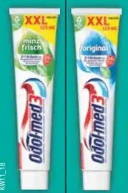 E-Center Odol-Med 3 Zahncreme Angebot
