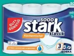 E-Center Gut & Günstig Sooo stark klassik Küchentücher Angebot