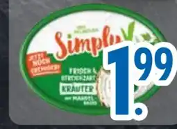 Edeka Simply V Veganer Käse-Ersatz Angebot
