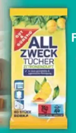 E-Center Gut & Günstig Feuchte Allzwecktücher Angebot