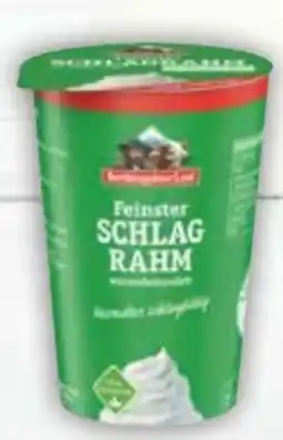 E-Center Berchtesgadener Land Feinster Schlagrahm Angebot