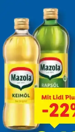 Lidl Mazola Keimöl Angebot