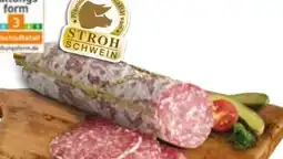 Edeka Strohschwein Almsalami Angebot