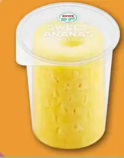 REWE Center Rewe to go Ananaswürfel Angebot
