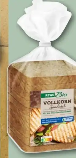 REWE Center Rewe Bio Bio-Sandwich Angebot