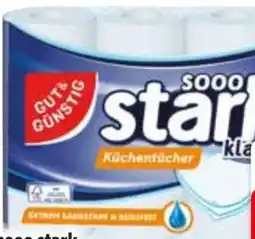 Edeka Gut & Günstig Sooo stark klassik Küchentücher Angebot