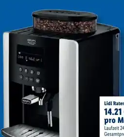 Lidl Krups Kaffeevollautomat Quattro Force EA8178 Angebot