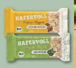 REWE Center Hafervoll Bio Müsliriegel Angebot