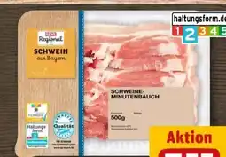 REWE Center Rewe Regional Schweine-Minutenbauch Angebot