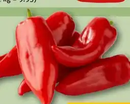 REWE Center Roter Spitzpaprika Angebot