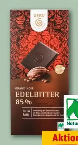 REWE Center Gepa Bio Grand Noir Edelbitter 85% Angebot