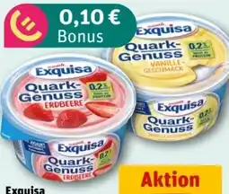 REWE Center Exquisa Quark Genuss Erdbeere Angebot