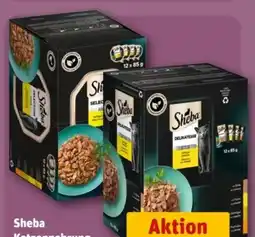 REWE Center Sheba Katzennahrung Angebot