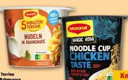 REWE Center Maggi 5 Minuten Terrine Nudeln in Rahmsauce Angebot