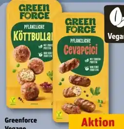 REWE Center Greenforce pflanzliche Cevapcici Angebot