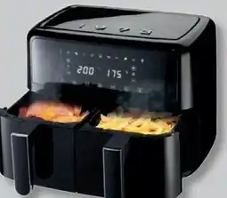 Lidl SilverCrest Kitchen Tools Doppelzonen-Heißluftfritteuse SHLFD 2600 B1 Angebot