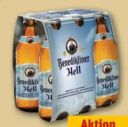 REWE Center Benediktiner Weissbier Hell Angebot