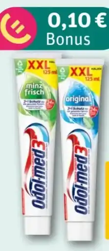 REWE Center Odol-Med 3 Zahncreme Original XXL Angebot