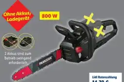 Lidl Parkside Performance Akku-Kettensäge Angebot