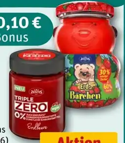 REWE Zentis Triple Zero Konfitüre Angebot