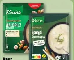 REWE Center Knorr Feinschmecker Waldpilz Cremesuppe Angebot