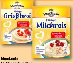 REWE Mondamin Lieblings Grießbrei Angebot