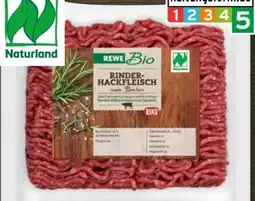 REWE Rewe Bio Bio-Rinder-Hackfleisch Angebot