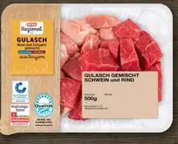 REWE Rewe Regional Gulasch gemischt Angebot