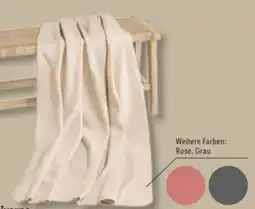 Lidl Livarno Home Fleecedecke Angebot
