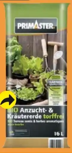 Globus Baumarkt Primaster Bio Anzucht- Kräutererde Angebot
