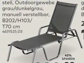 porta Kettler Sonnenliege Angebot