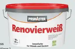 Globus Baumarkt Primaster Renovierweiß Angebot
