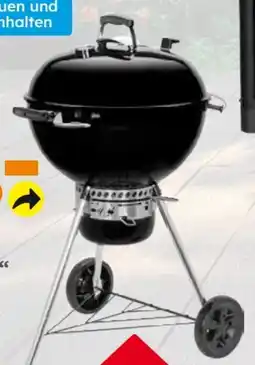 Globus Baumarkt Weber Holzkohlegrill Master-Touch GBS E-5750 Angebot