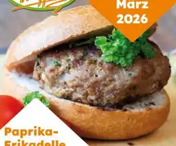 Globus Baumarkt Trefferia Paprika Frikadelle im Brötchen Angebot