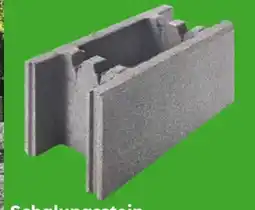 Globus Baumarkt Schalungsstein Grundstein Angebot