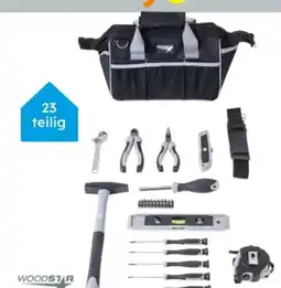 Globus Baumarkt Woodstar Werkzeugtasche WZT23 Angebot