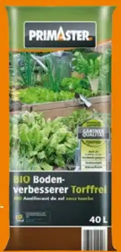 Globus Baumarkt Primaster BIO Bodenverbesserer Angebot