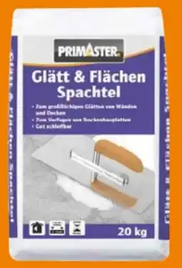 Globus Baumarkt Primaster Glätt-Flächen Spachtel Angebot
