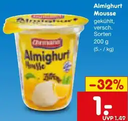 Netto Marken-Discount Ehrmann Almighurt Mousse Angebot