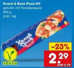 Netto Marken-Discount Knack & Back Pizza-Kit Vegan Angebot