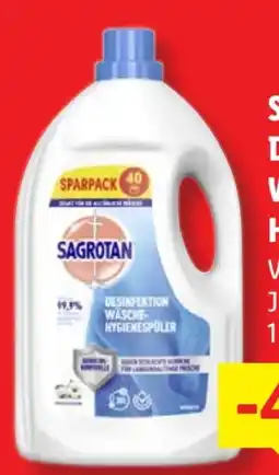 Lidl Sagrotan Desinfektion Wäsche-Hygienespüler Angebot