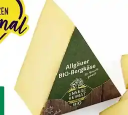 Edeka Unsere Heimat Echt Gut Bio-Allgäuer Bergkäse Angebot