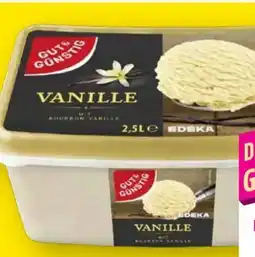 Edeka Gut & Günstig Vanille Eiscreme Angebot