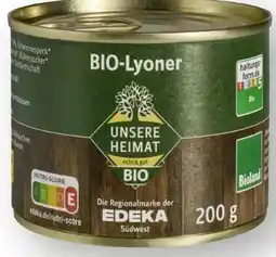 Edeka Unsere Heimat Echt & Gut Bio-Lyoner Angebot