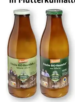 Edeka Unsere Heimat Echt & Gut Bio-Heumilch Angebot