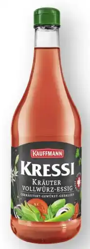 Edeka Kauffmann Essig Kressi Kräuter Vollwürz-Essig Angebot